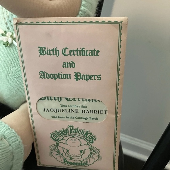 Preemie Cabbage Patch Doll with Pacifier - Picture 3 of 6